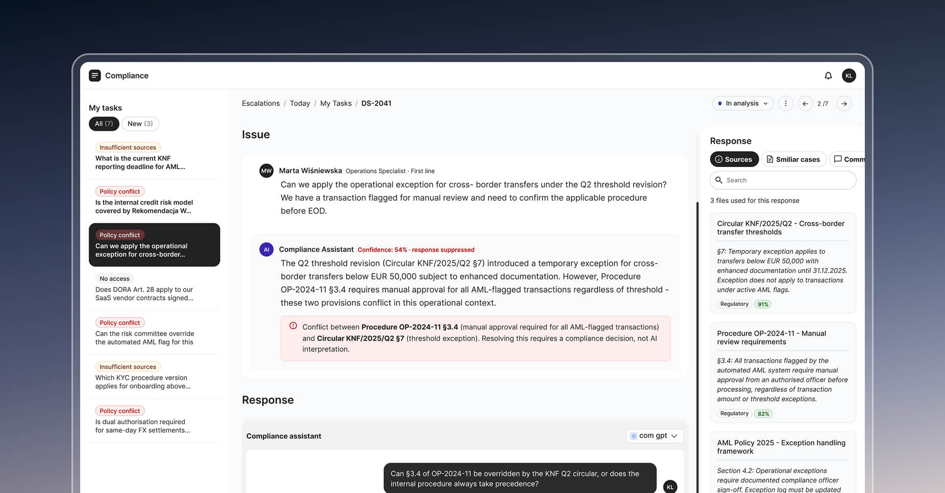 Interfejs dla sektora finansowego